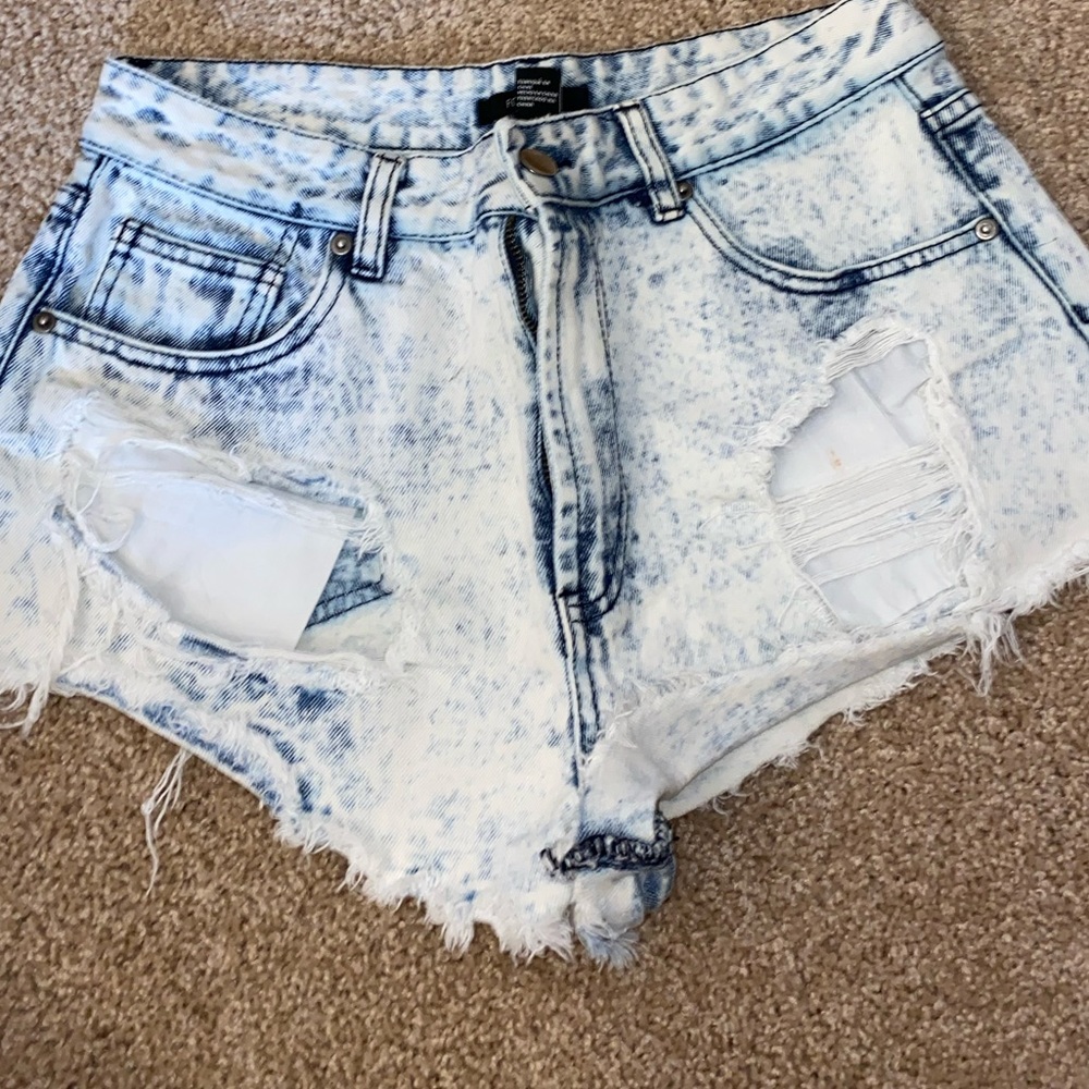 Acid base shorts from forever 21